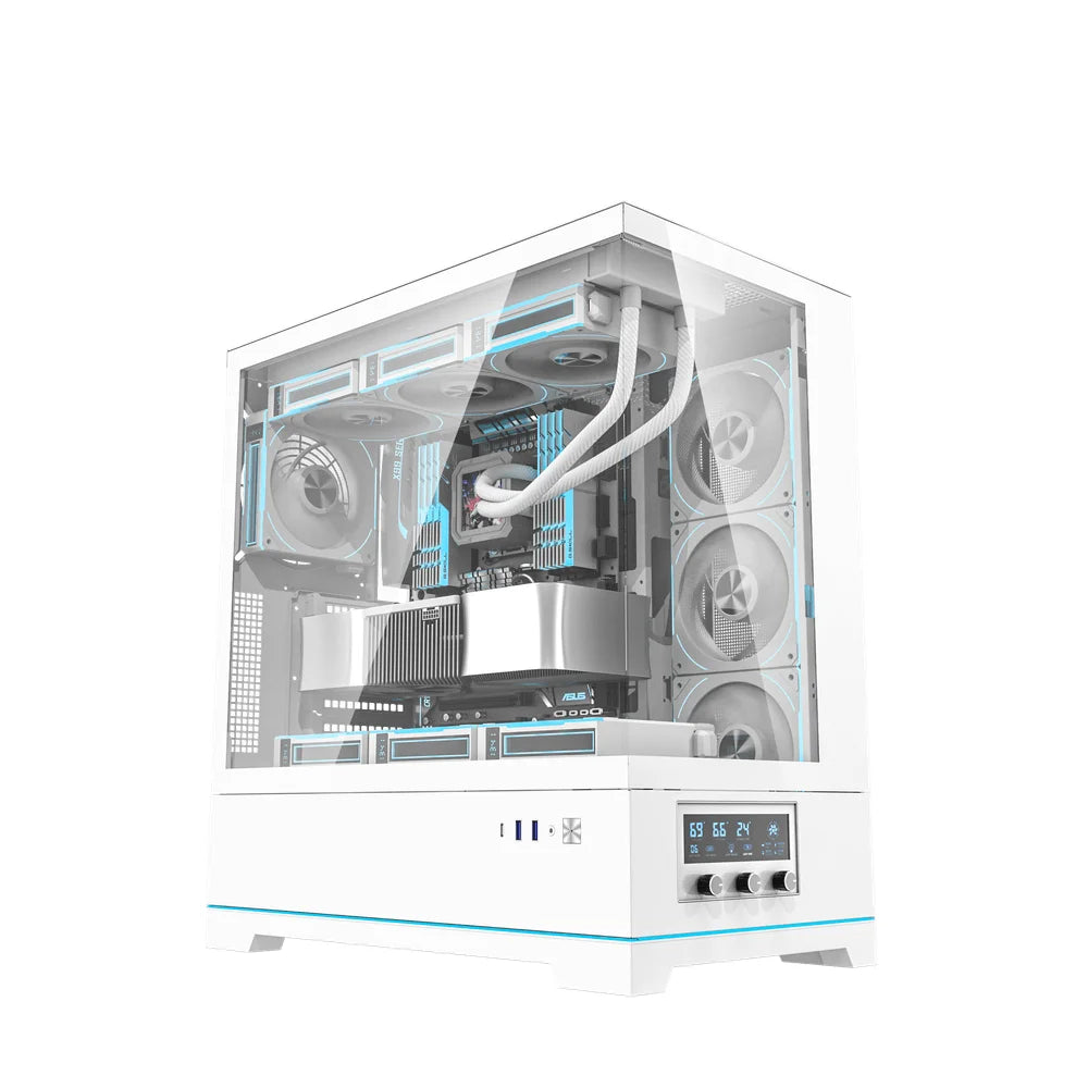 Darkflash DY451 Gaming Case White - PakByte