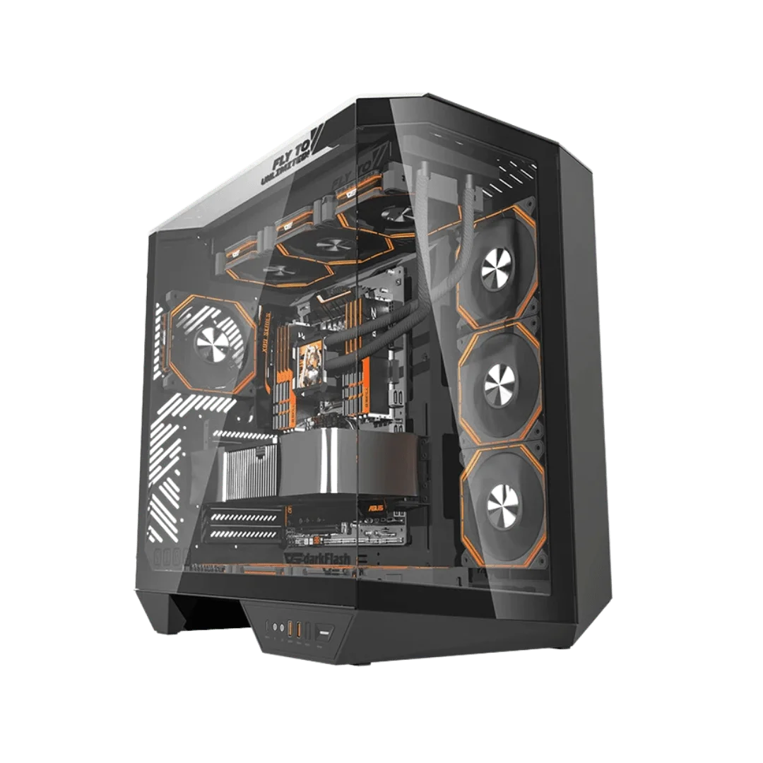 Darkflash DY470 Gaming Case Black - PakByte