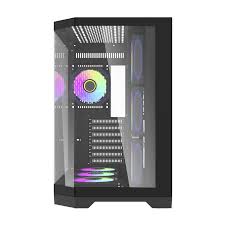 Darkflash FT418 Small Gaming Case Black - PakByte
