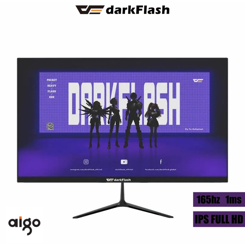 Darkflash G243FG (FHD) 24 INCH LED Gaming Monitor (IPS PANEL) - PakByte