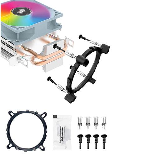 Darkflash ICE200 PRO CPU Cooler RGB White - PakByte