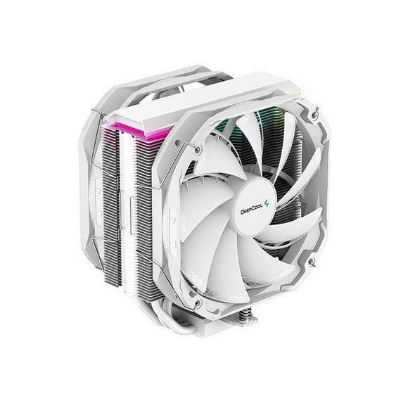 DeepCool AS500 Plus Single Tower ARGB CPU Air Cooler – White