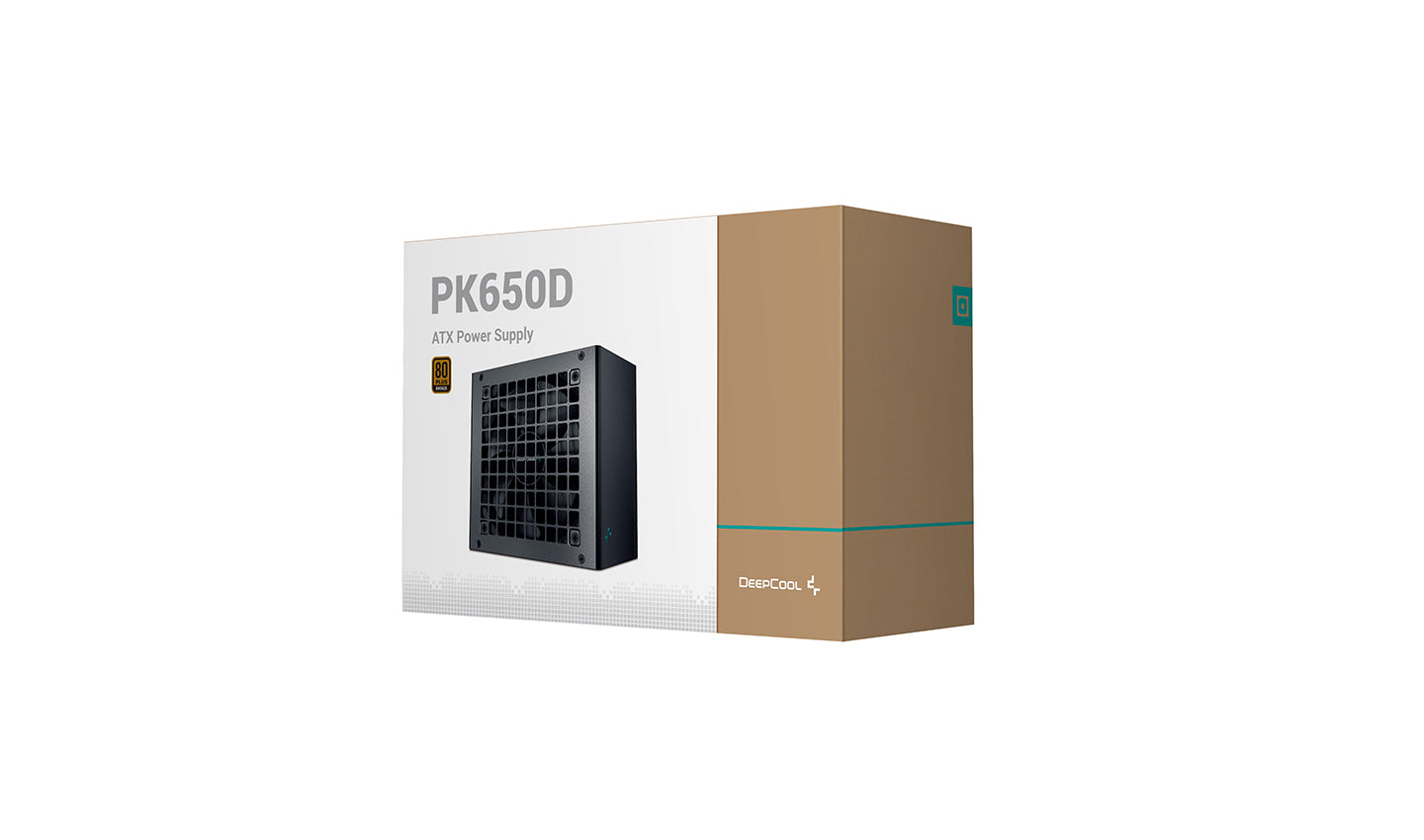 DeepCool PK650D 650W 80 Plus Bronze Power Supply - PakByte