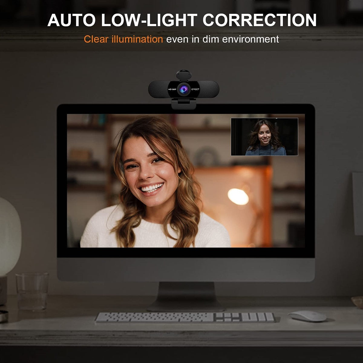 EMEET C960 1080P Webcam with Microphone Web Camera - PakByte Computers