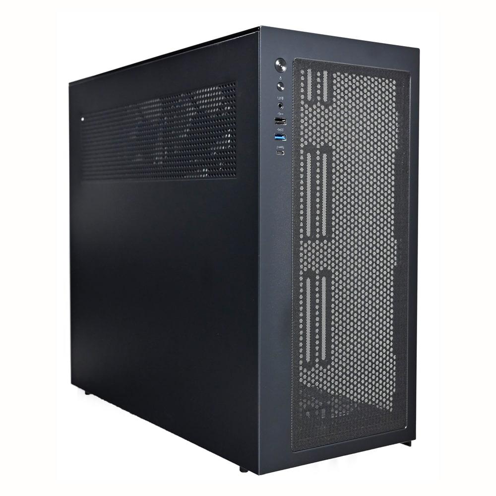 Ease EC123B ARGB Mid-Tower micro ATX Case - PakByte Computers