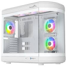 Ease EC125W Premium Mid-Tower ATX Gaming PC Case - White