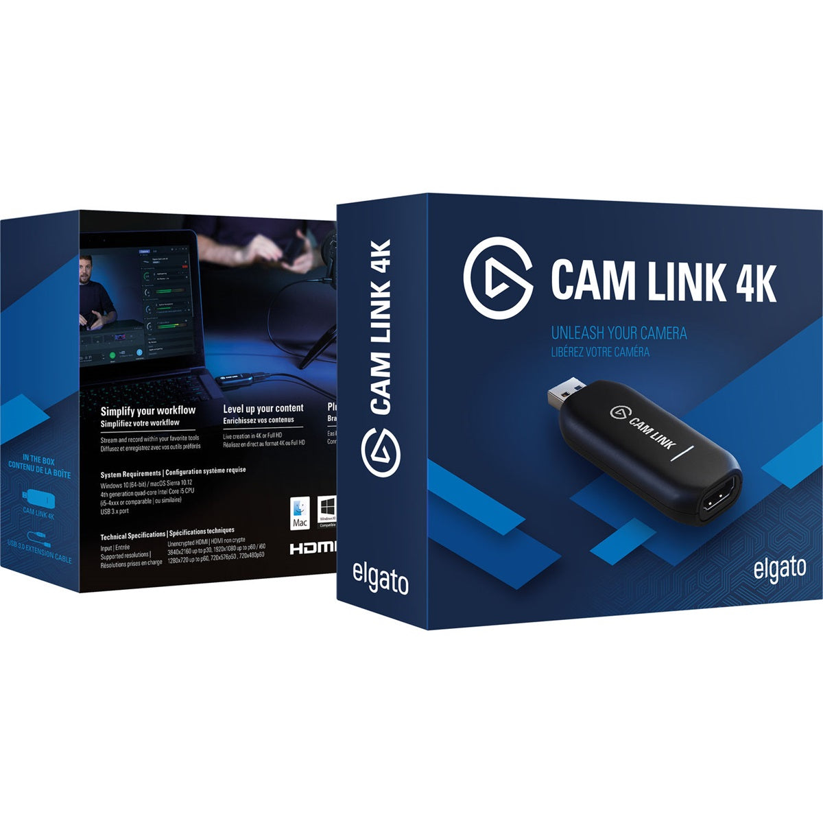 Elgato Cam Link 4K – Compact HDMI Capture Device, USB - PakByte Computers