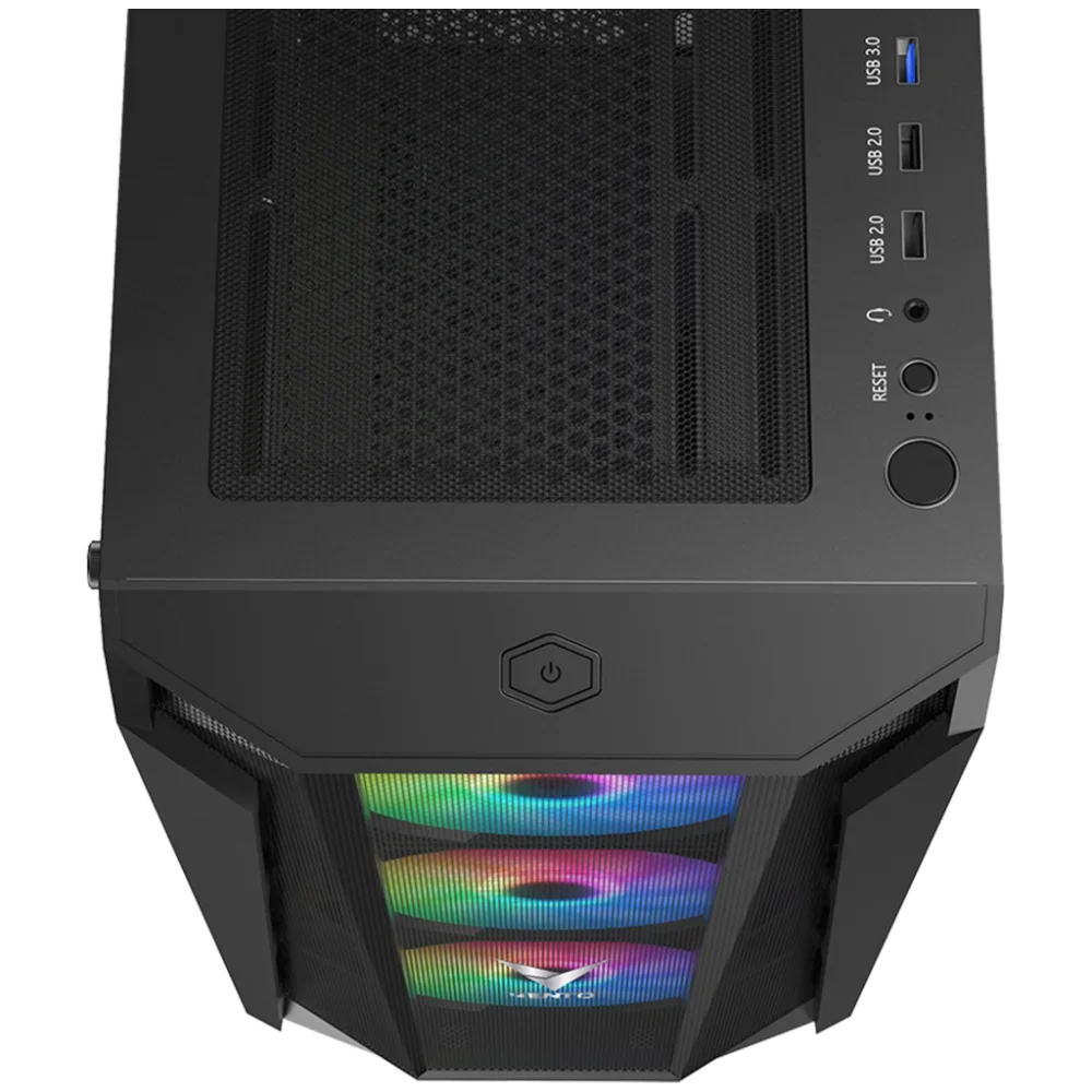 FSP VG15FE ATX Mid Tower Gaming Case with PSU