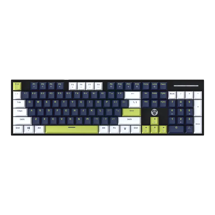 Fantech Atom104S MK878S Mori Edition RGB Mechanical Gaming Keyboard - Blue (Taro Switch)