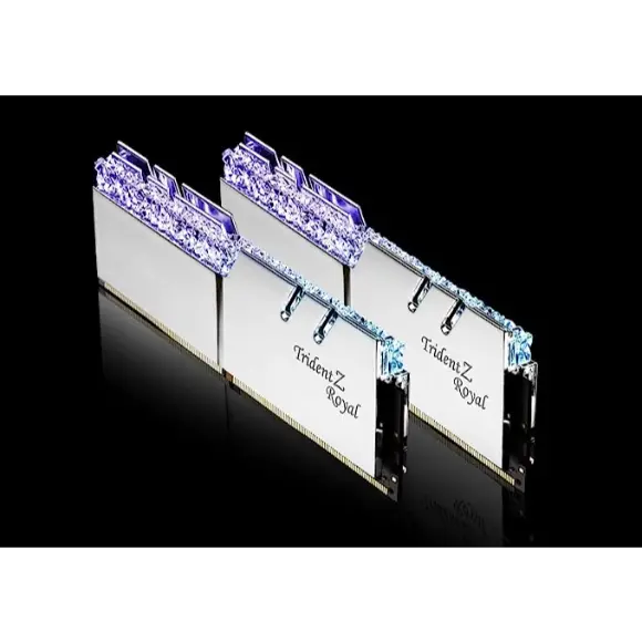 G.Skill Trident Z 32GB (16x2) DDR4 3600MHZ - Royal Silver - PakByte Computers