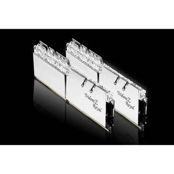G.Skill Trident Z 32GB (16x2) DDR4 3600MHZ - Royal Silver - PakByte Computers