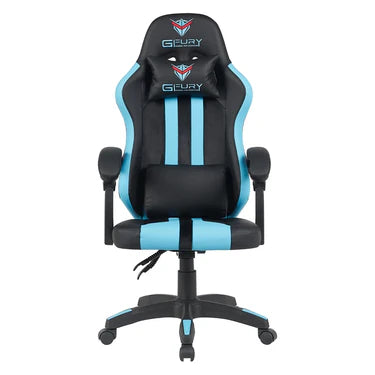 GFury KW-G8193 320mm Nylon Base Gaming Chair - Blue - PakByte Computers