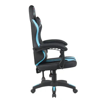 GFury KW-G8193 320mm Nylon Base Gaming Chair - Blue - PakByte Computers