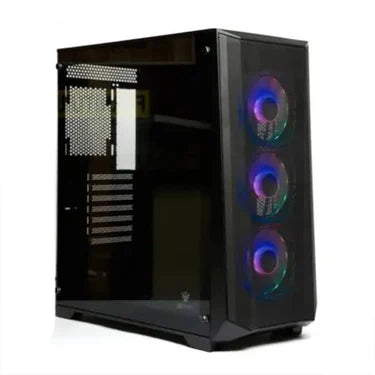 GFury Pluto GF-390 Left-Side Tempered Glass Panel Gaming PC Case - PakByte Computers
