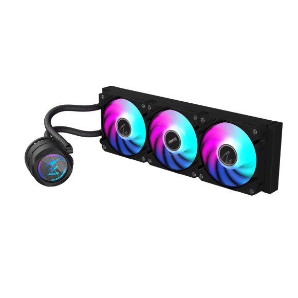 GIGABYTE Aorus Waterforce II 360 AIO Liquid Cooler - Black - PakByte Computers