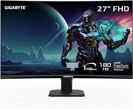 GIGABYTE GS27FC 27" 180Hz (1920 x 1080) Gaming Monitor - PakByte Computers