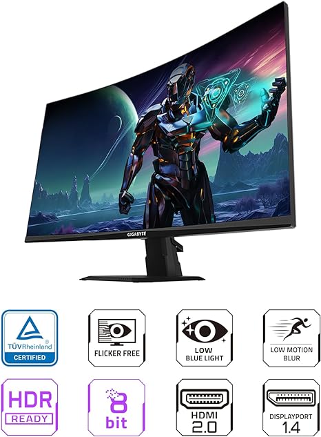 GIGABYTE GS27FC 27" 180Hz (1920 x 1080) Gaming Monitor - PakByte Computers