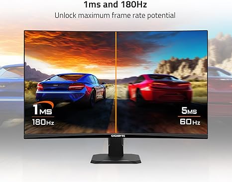 GIGABYTE GS27FC 27" 180Hz (1920 x 1080) Gaming Monitor - PakByte Computers