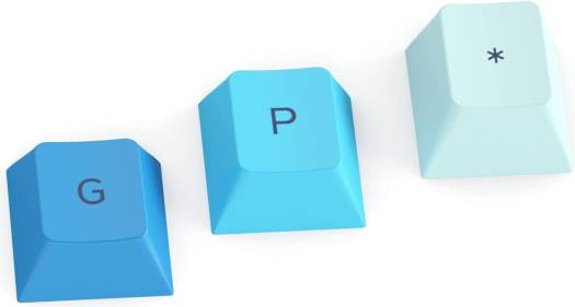 Glorious GPBT Dye Sublimated Keycaps - Caribbean Ocean - PakByte Computers