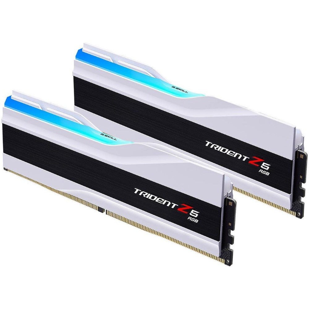 G.SKILL Trident Z5 RGB 64GB (2x32GB) DDR5 6000MHz CL30 Desktop Memory - White