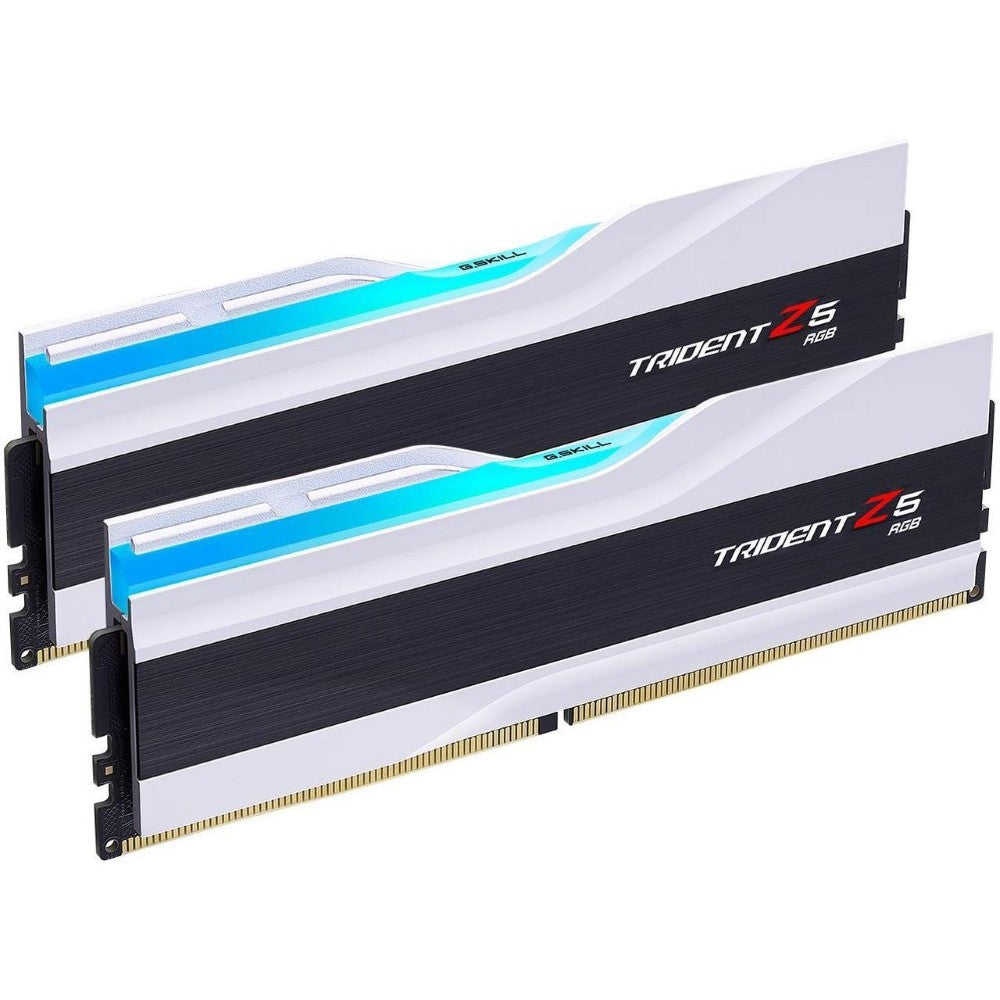 G.SKILL Trident Z5 RGB 64GB (2x32GB) DDR5 6000MHz CL30 Desktop Memory - White