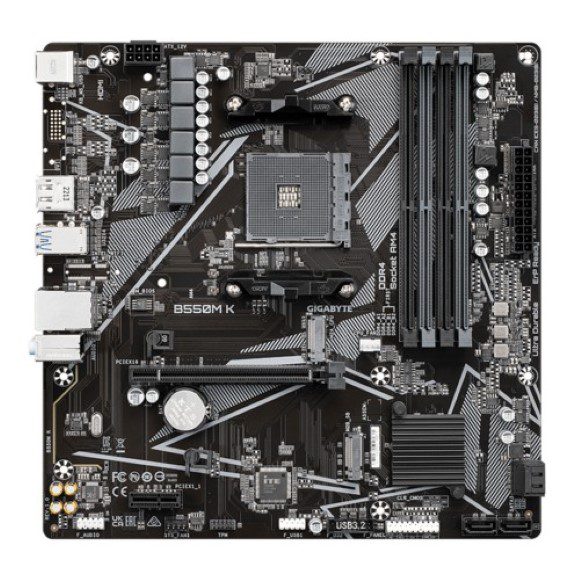 Gigabyte B550M K Ultra Durable Motherboard - PakByte Computers