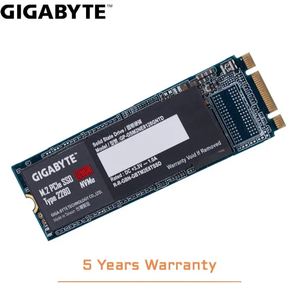 Gigabyte NVMe 128GB Solid State Drive - PakByte Computers