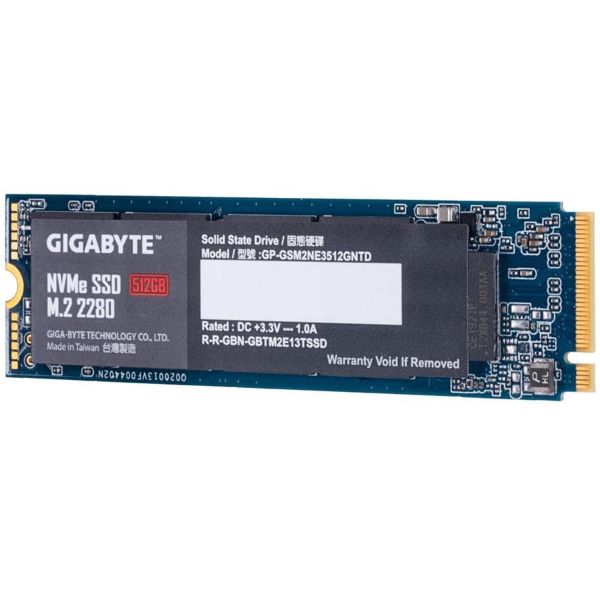 Gigabyte NVMe SSD 512GB GP-GSM2NE3512GNTD M.2 2280 - PakByte Computers