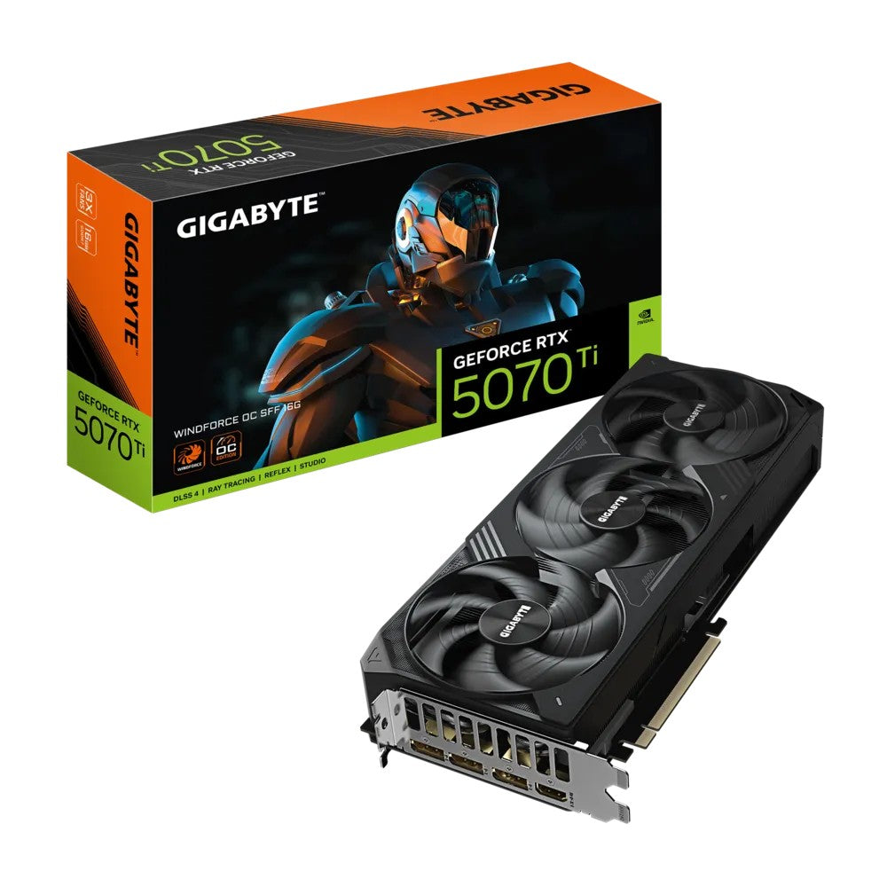 Gigabyte WindForce GeForce RTX 5070 Ti 16GB GDDR7 Graphics Card