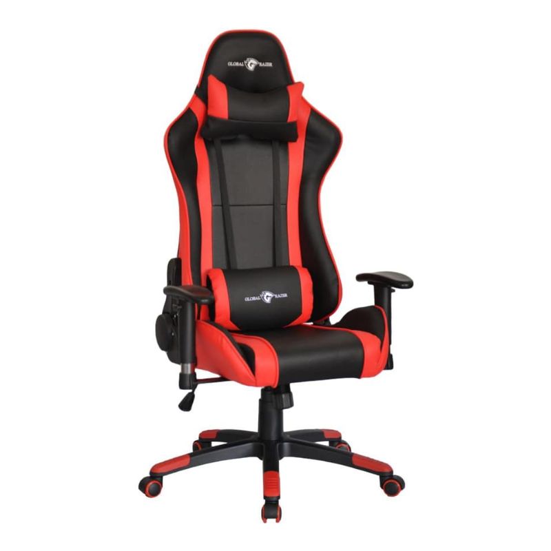 Global Razer Gaming Chair (Red) - PakByte Computers