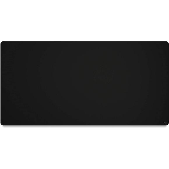 Glorious 3XL Extended Gaming Mouse Mat / Pad - Stealth Edition - Large, Wide (3XL Extended) Black Cloth Mousepad, Stitched Edges | 24"x48" (G-3XL-STEALTH) - PakByte Computers