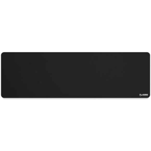 Glorious Extended Gaming Mouse Pad/Mat - Long Black Cloth Mousepad, Stitched Edges | 11"x36" (G-E) - PakByte Computers