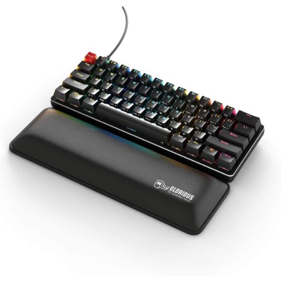 Glorious GMMK Modular Mechanical Gaming Keyboard - 60%, GMMK-Compact-BRN, Black - PakByte Computers