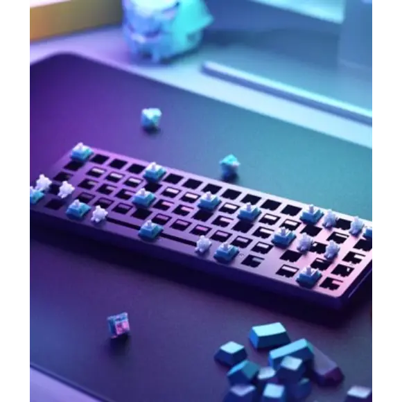 Glorious GMMK2 Modular Mechanical Keyboard - Full Size (96%) - Pink - GLO-GMMK2-96-FOX-P - PakByte Computers