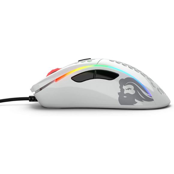 Glorious Model D- (Minus) Gaming Mouse, Glossy White (GLO-MS-DM-GW) - PakByte Computers
