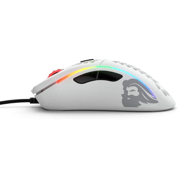 Glorious Model D- (Minus) Lightweight Gaming Mouse, Matte White (GLO-MS-DM-MW) - PakByte Computers