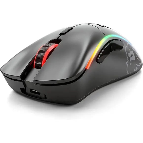 Glorious Model D- (Minus) Wireless Lightweight Ergonomic Gaming Mouse - GLO-MS-DMW-MB - Matte Black - 67G - PakByte Computers