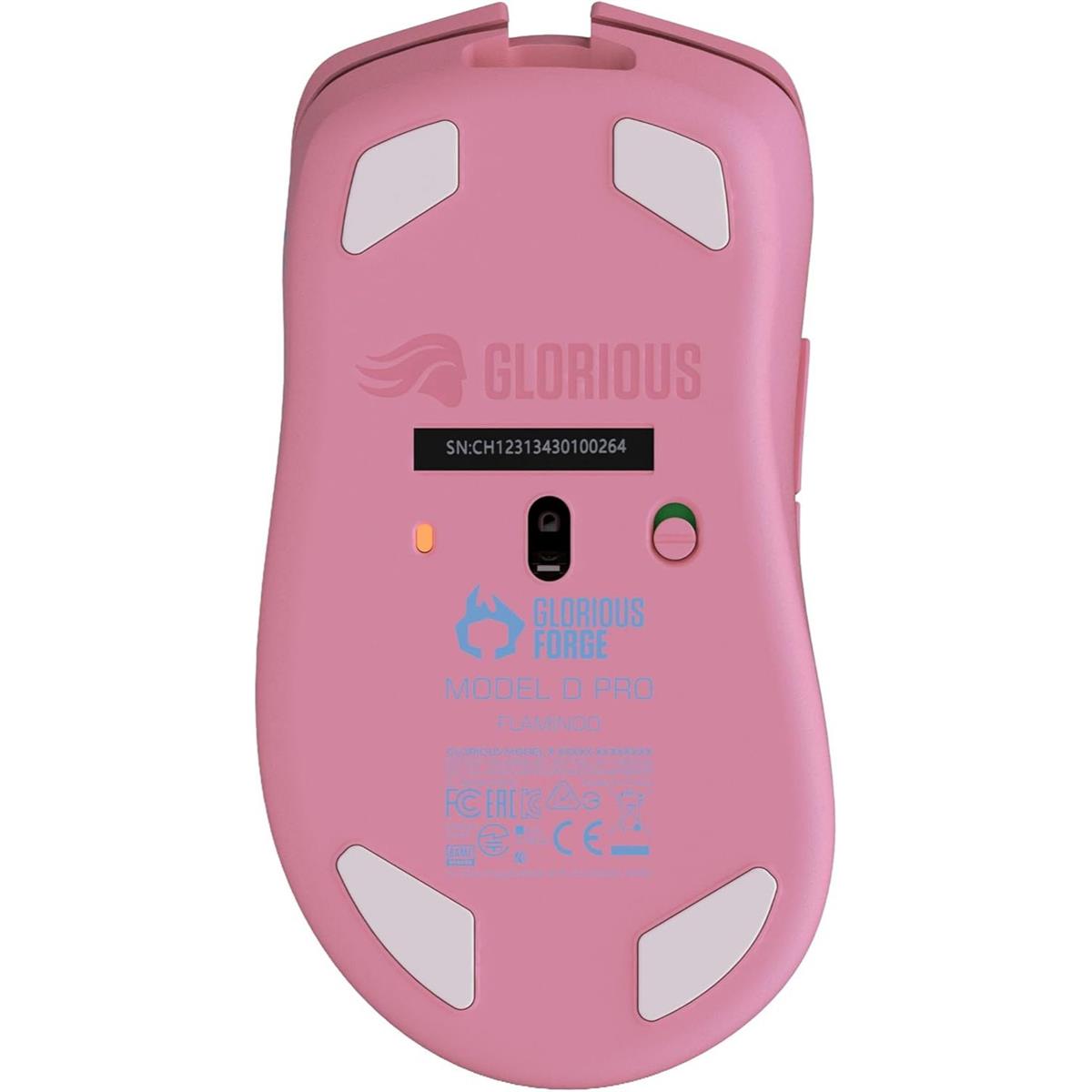 Glorious Model D Pro Wireless Gaming Mouse - Flamingo Pink - PakByte Computers