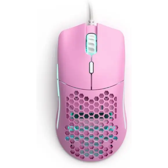 Glorious Model O-Minus Wired Gaming Mouse - Matte Pink - PakByte Computers