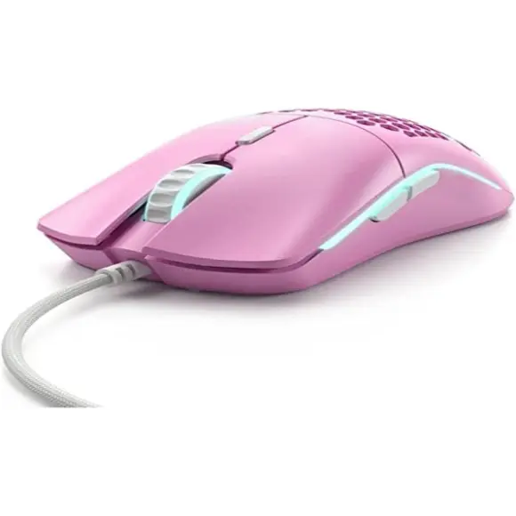 Glorious Model O Wired Gaming Mouse - PINK FORGE - PakByte Computers