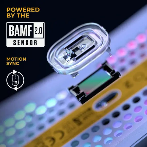 Glorious Model O2 Wired Gaming Mouse - Matte White - PakByte Computers