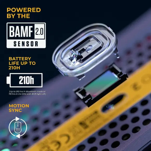 Glorious Model O2 Wireless Bluetooth Gaming Mouse - Matte Black - PakByte Computers