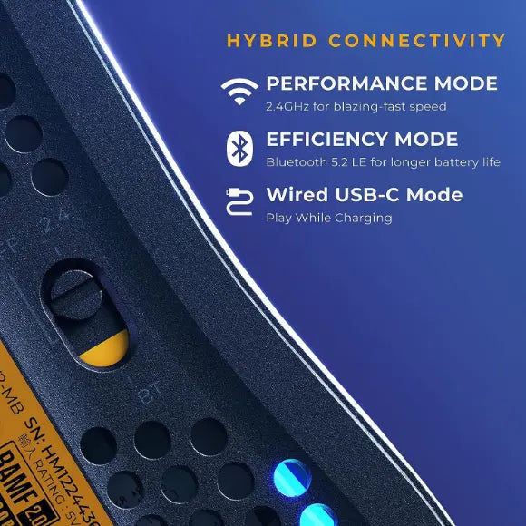 Glorious Model O2 Wireless Bluetooth Gaming Mouse - Matte Black - PakByte Computers