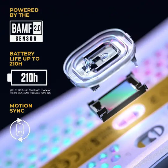 Glorious Model O2 Wireless Gaming Mouse - Matte White - PakByte Computers