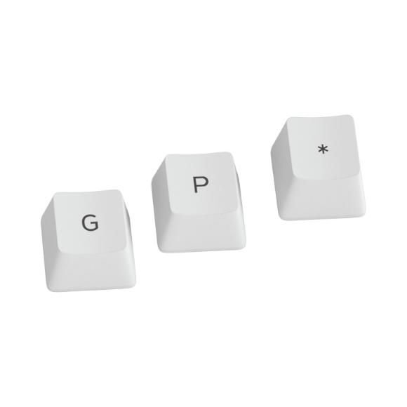 Glorious PBT Arctic White Key Caps For Gaming Keyboard - PakByte Computers