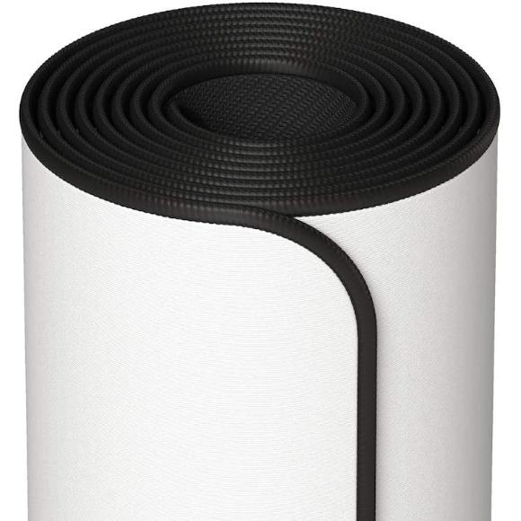 Glorious XL Gaming Mouse Mat/Pad - Large, Wide (XL) White Cloth Mousepad, Stitched Edges | 16"x18" (GW-XL) - PakByte Computers