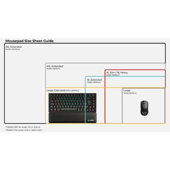 Glorious XL Gaming Mouse Pad, Stealth Edition 16"x18" (G-XL-Stealth) - PakByte Computers