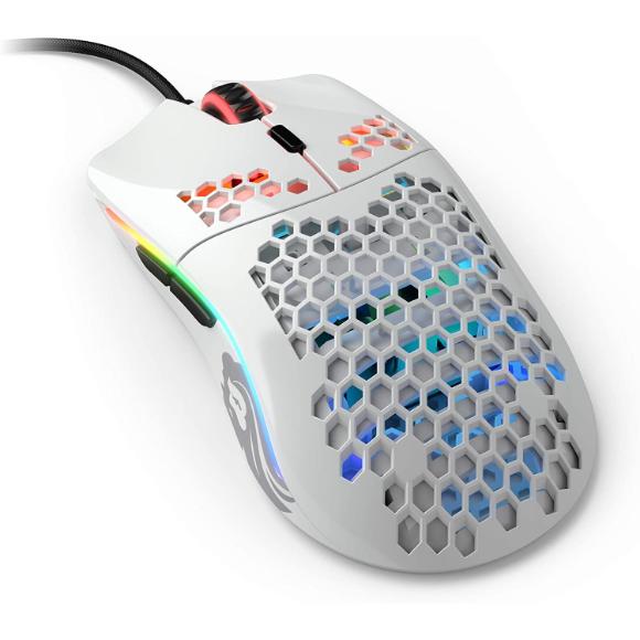 Glorious Model O- (Minus) Gaming Mouse, Glossy White (GOM-GWHITE) - PakByte Computers