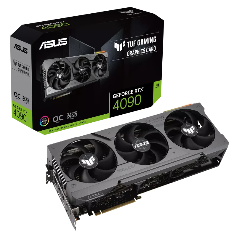 ASUS GeForce GTX 1660 Ti Gaming OC graphics card with 4GB GDDR6 memory, designed for high-performance gaming.