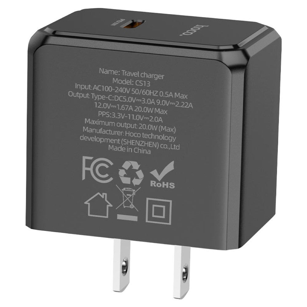 HOCO CS13 Ocean PD20W US Charger